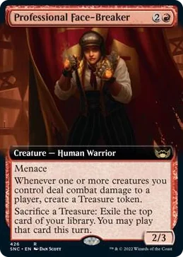 0426 Professional Face-Breaker (Extended Art) R Streets of New Capenna