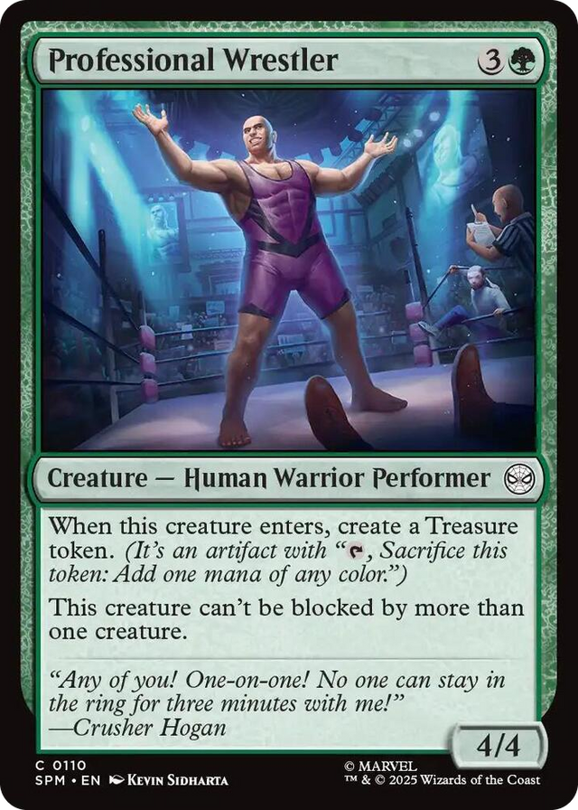 0110 Professional Wrestler C Marvel's Spider-Man