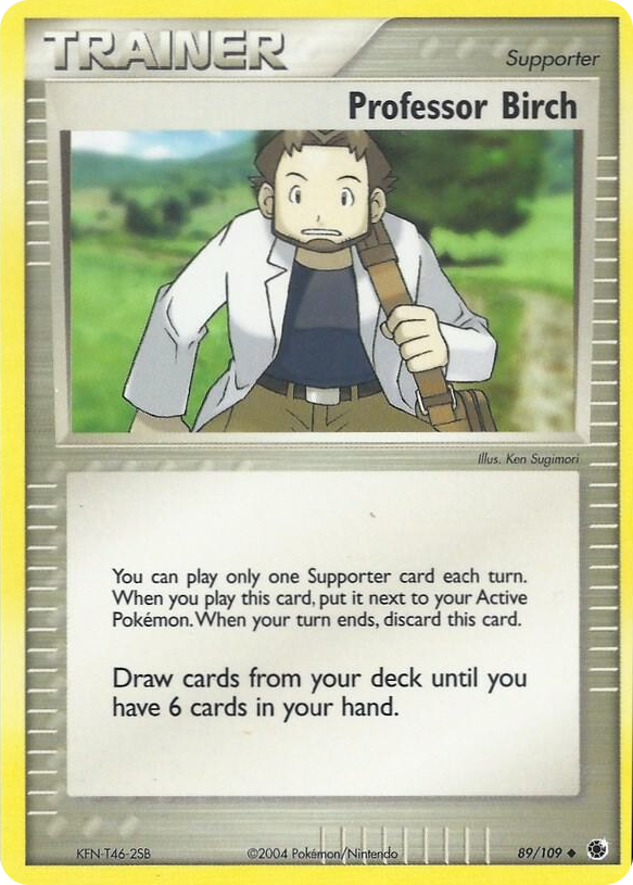 0089 Professor Birch Uncommon EX Battle Stadium