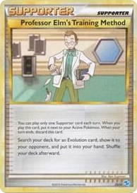 0025 Professor Elm's Training Method Common HGSS Trainer Kit: Gyarados & Raichu