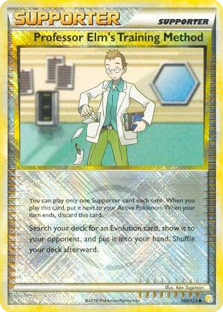 0100 Professor Elm's Training Method - 100/123 (League Promo) Promo League & Championship Cards