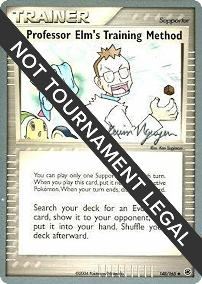 0148 Professor Elm's Training Method - 2004 (Kevin Nguyen) Uncommon World Championship Decks