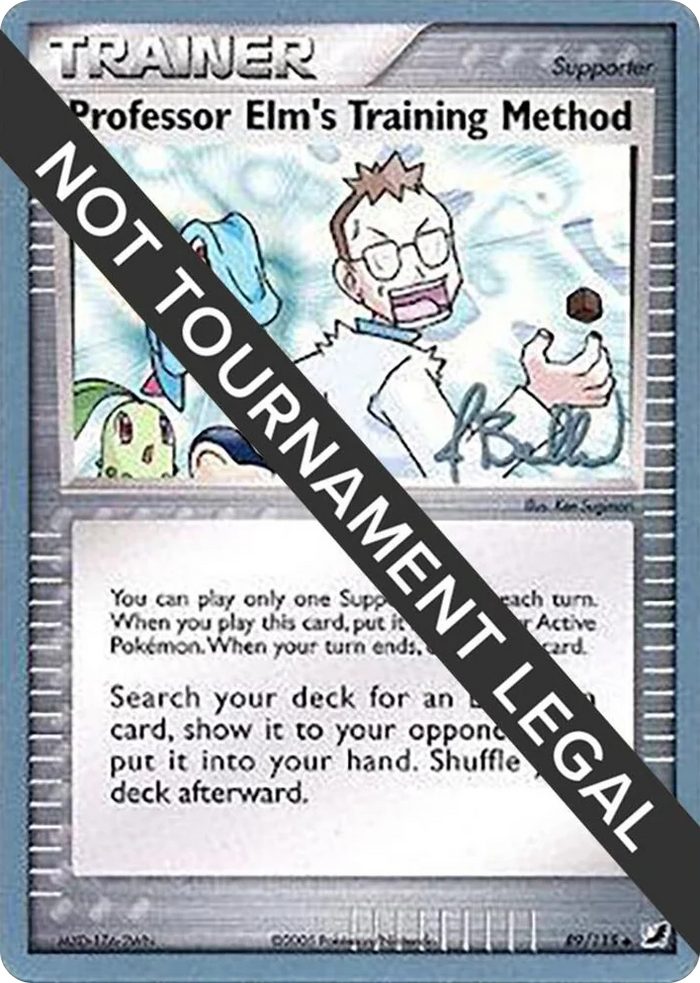 0089 Professor Elm's Training Method - 2006 (Jimmy Ballard) Uncommon World Championship Decks