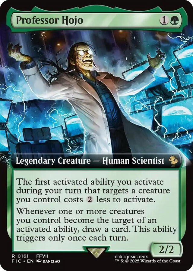0161 Professor Hojo (Extended Art) R Commander: FINAL FANTASY