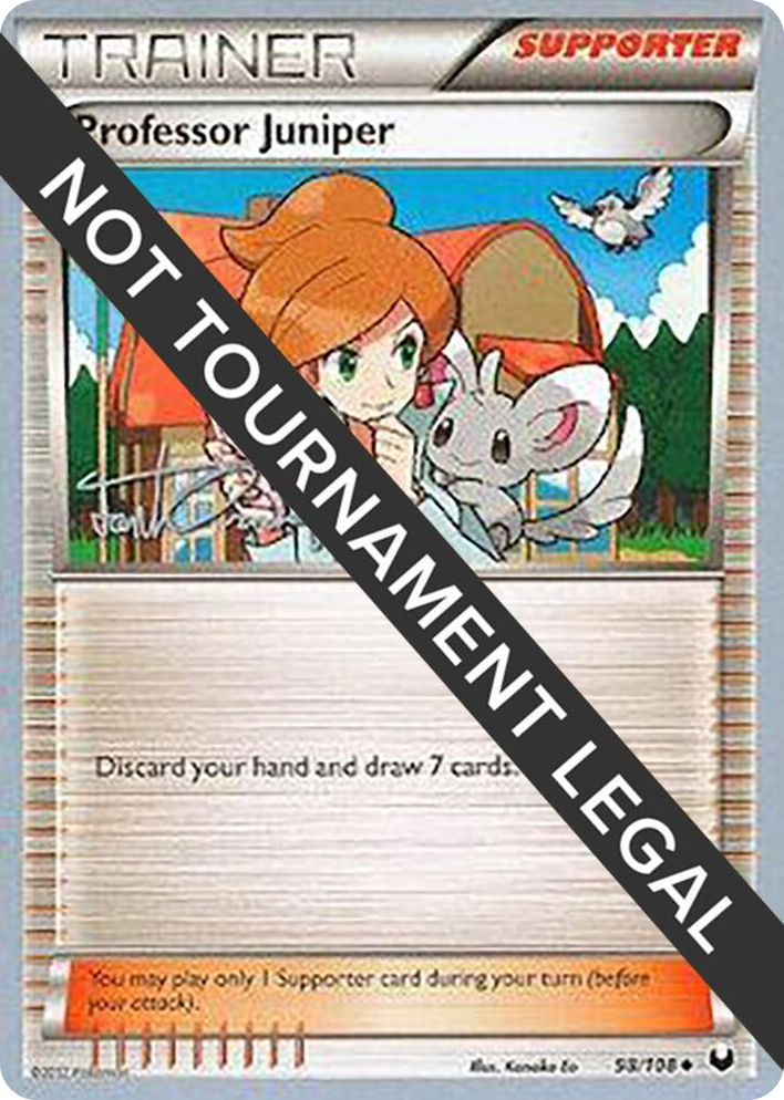 0098 Professor Juniper - 2014 (Trent Orndorff) Uncommon World Championship Decks