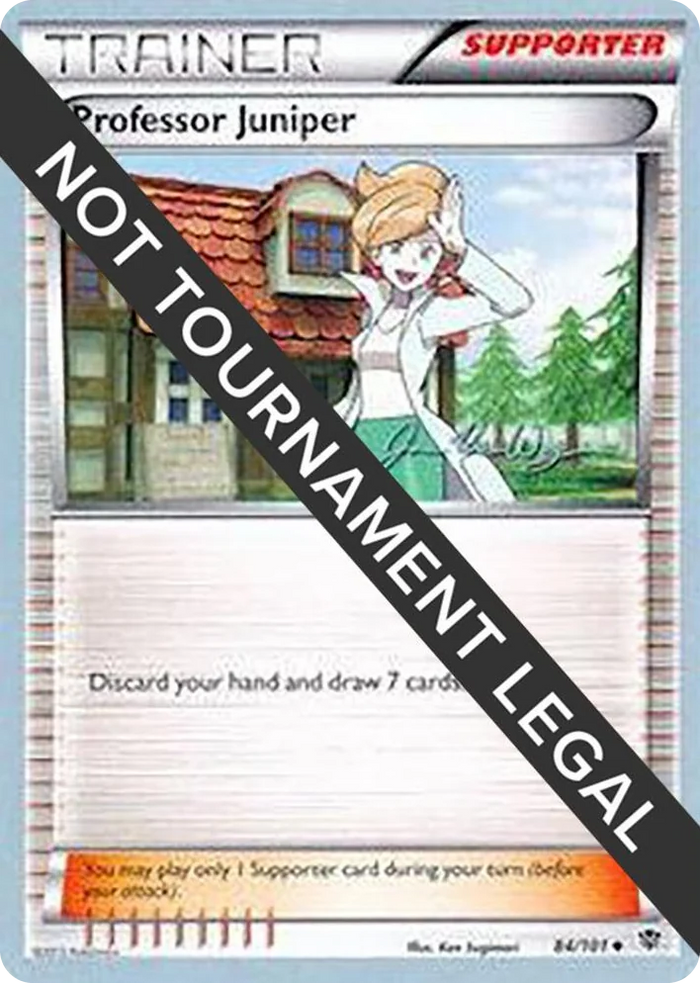 0084 Professor Juniper - 2015 (Jacob Van Wagner) Uncommon World Championship Decks