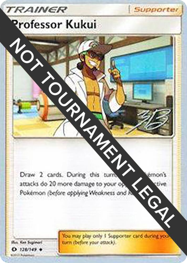 0128 Professor Kukui - 2017 (Zachary Bokhari) Uncommon World Championship Decks