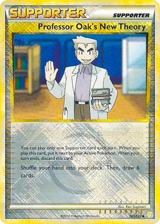 0101 Professor Oak's New Theory - 101/123 (League Promo) Promo League & Championship Cards