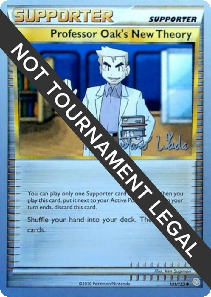 0101 Professor Oak's New Theory - 2011 (Gustavo Wada) Uncommon World Championship Decks