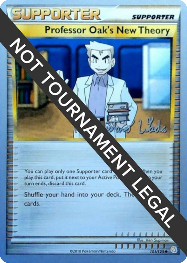 0101 Professor Oak's New Theory - 2011 (Gustavo Wada) Uncommon World Championship Decks