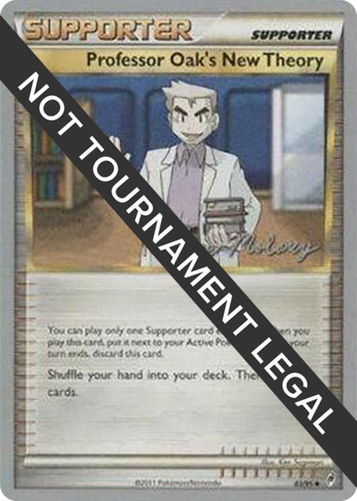 0083 Professor Oak's New Theory - 2012 (Chase Moloney) Uncommon World Championship Decks