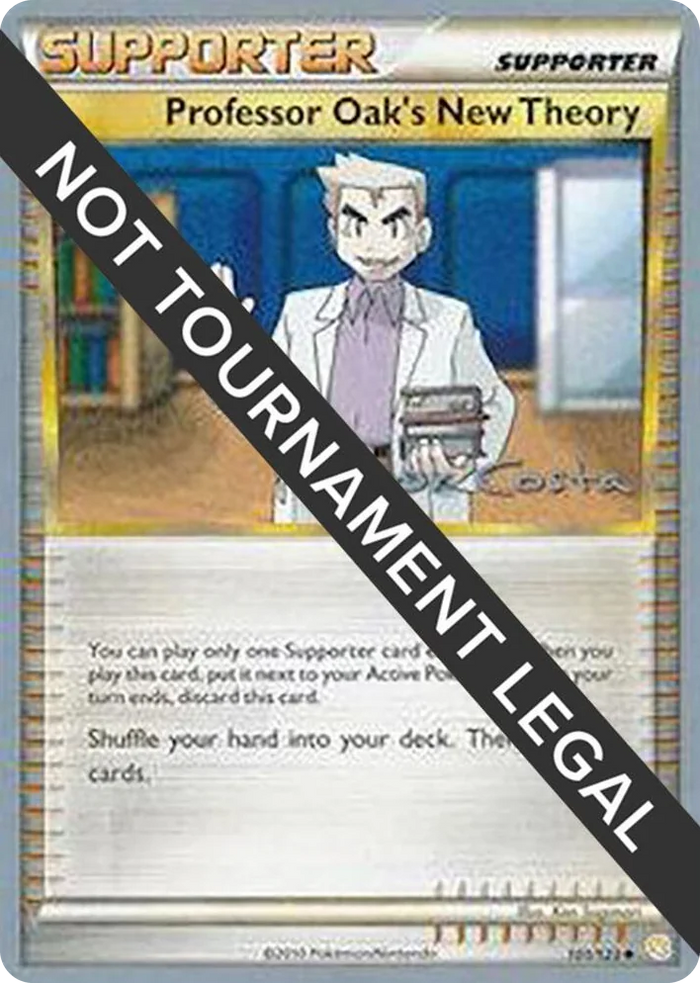 0101 Professor Oak's New Theory - 2012 (Igor Costa) Uncommon World Championship Decks