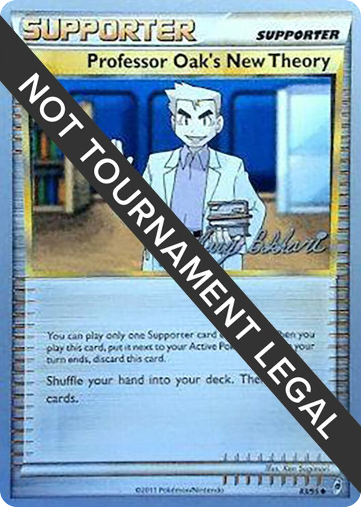 0083 Professor Oak's New Theory - 2012 (Zachary Bokhari) Uncommon World Championship Decks