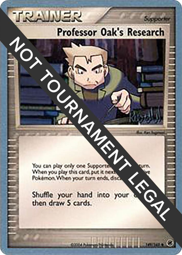 0149 Professor Oak's Research - 2004 (Reed Weichler) Uncommon World Championship Decks