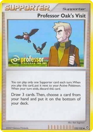 0122 Professor Oak's Visit (2008-2009) Promo Professor Program Promos