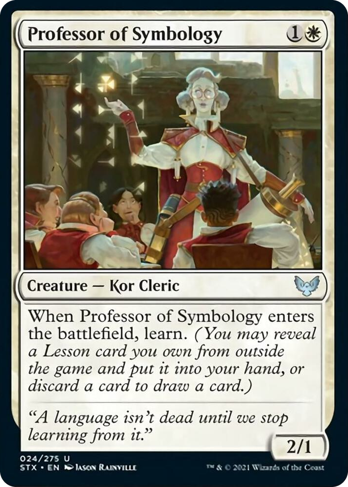 0024 Professor of Symbology U Strixhaven: School of Mages