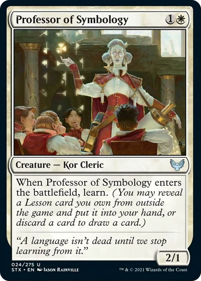 0024 Professor of Symbology U Strixhaven: School of Mages