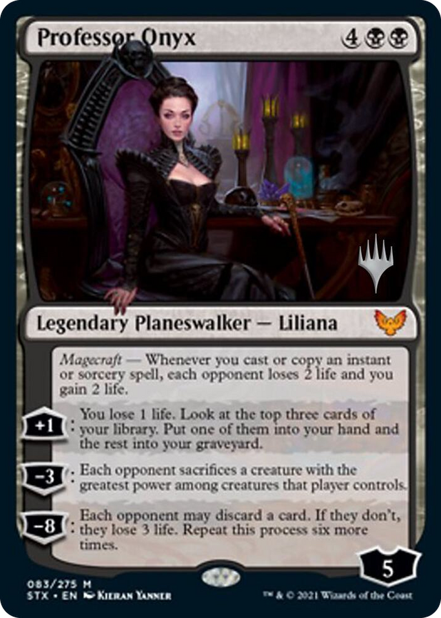 0083 Professor Onyx M Promo Pack: Strixhaven