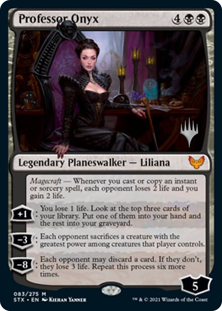 0083 Professor Onyx M Promo Pack: Strixhaven