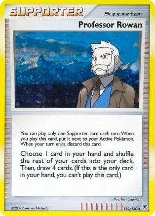 0112 Professor Rowan - 112/130 (Cosmos Holo) Promo Miscellaneous Cards & Products
