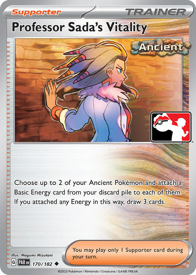 0170 Professor Sada's Vitality Uncommon Prize Pack Series Cards