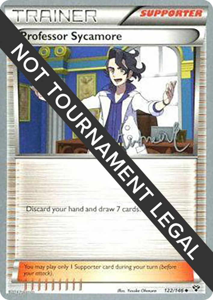 0122 Professor Sycamore - 2014 (Andrew Estrada) Uncommon World Championship Decks
