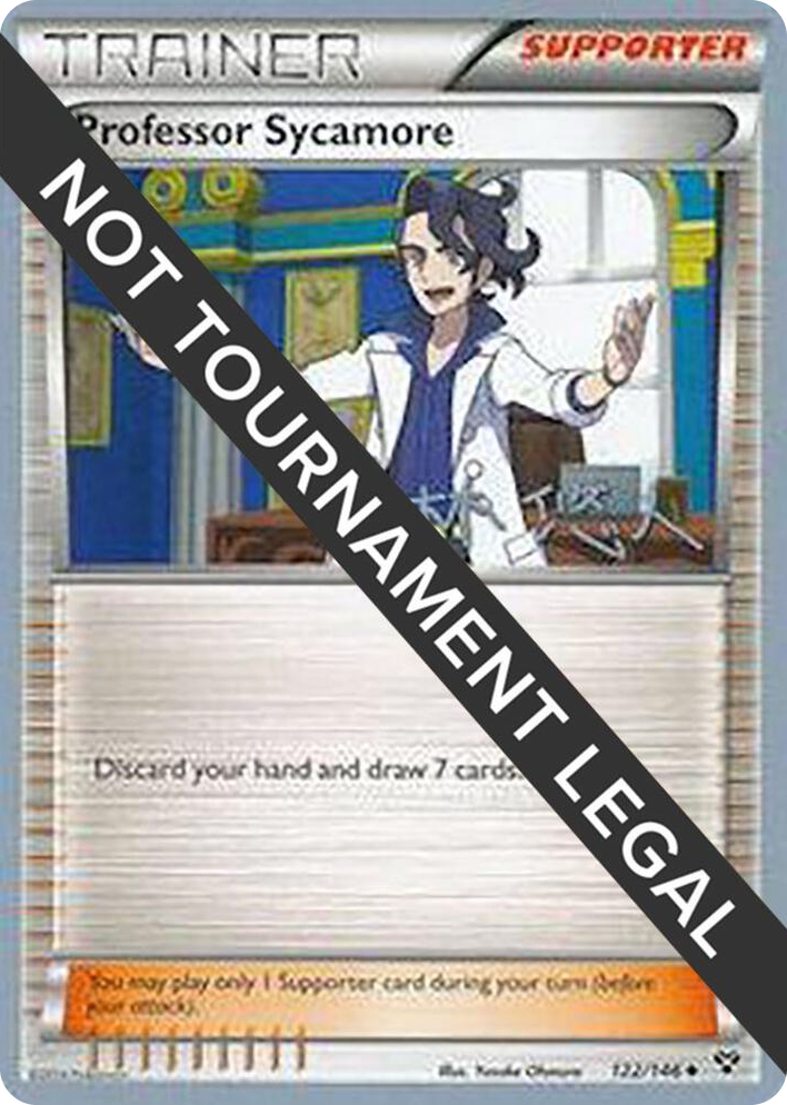 0122 Professor Sycamore - 2014 (Haruto Kobayashi) Uncommon World Championship Decks