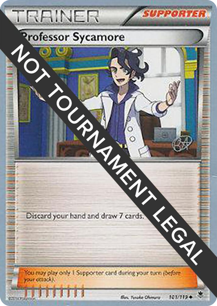 0101 Professor Sycamore - 2015 (Rowan Stavenow) Uncommon World Championship Decks
