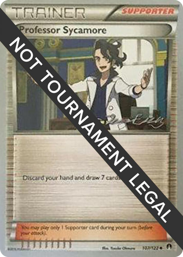 0107 Professor Sycamore - 2016 (Jesper Eriksen) Uncommon World Championship Decks