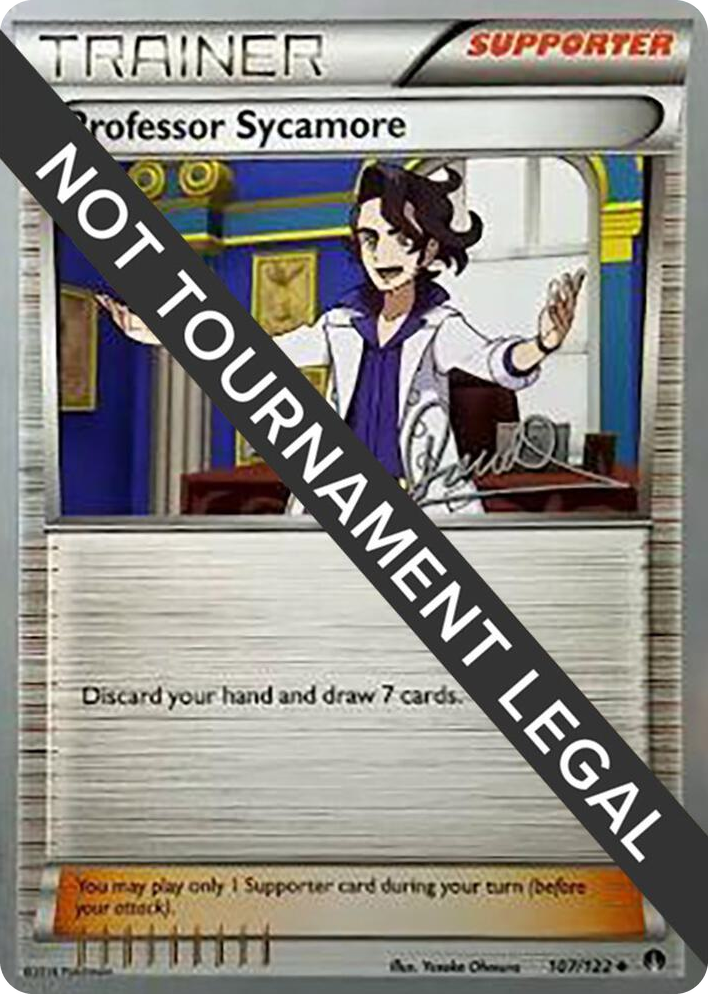 0107 Professor Sycamore - 2017 (Diego Cassiraga) Uncommon World Championship Decks