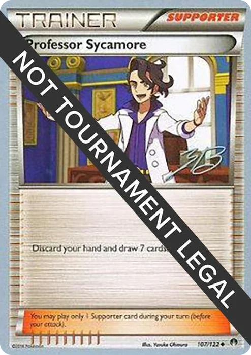 0107 Professor Sycamore - 2017 (Zachary Bokhari) Uncommon World Championship Decks