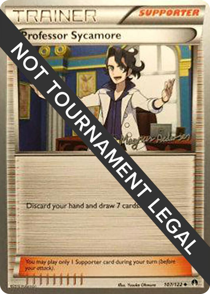 0107 Professor Sycamore - 2018 (Magnus Pedersen) Uncommon World Championship Decks