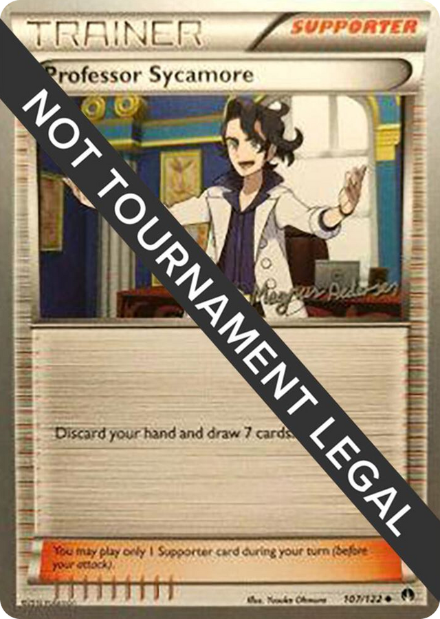 0107 Professor Sycamore - 2018 (Magnus Pedersen) Uncommon World Championship Decks