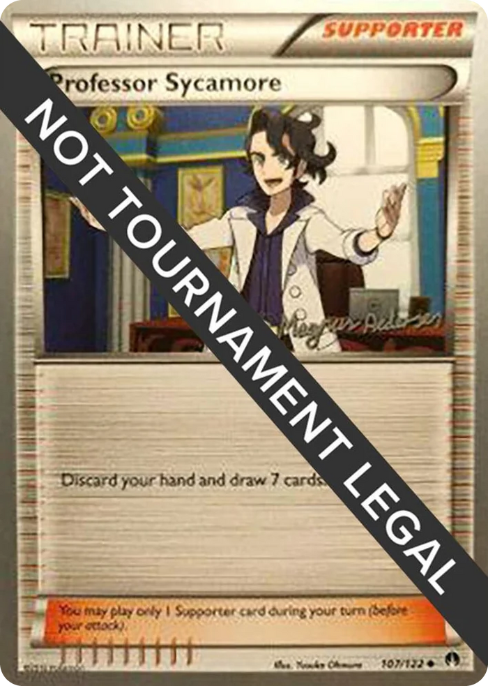 0107 Professor Sycamore - 2018 (Magnus Pedersen) Uncommon World Championship Decks