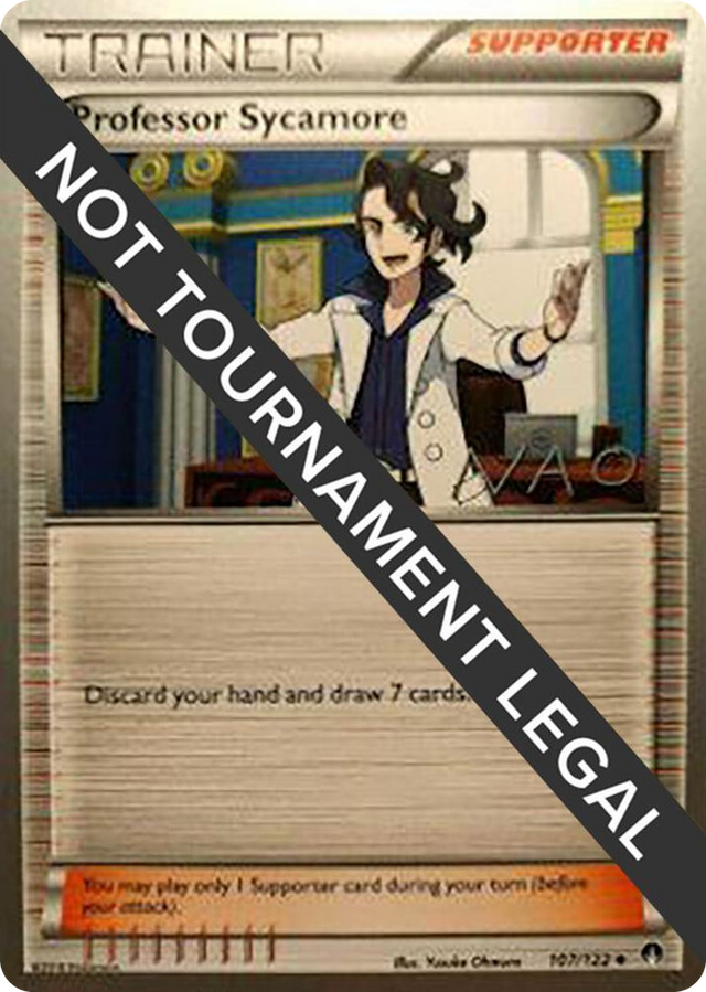 0107 Professor Sycamore - 2018 (Naohito Inoue) Uncommon World Championship Decks