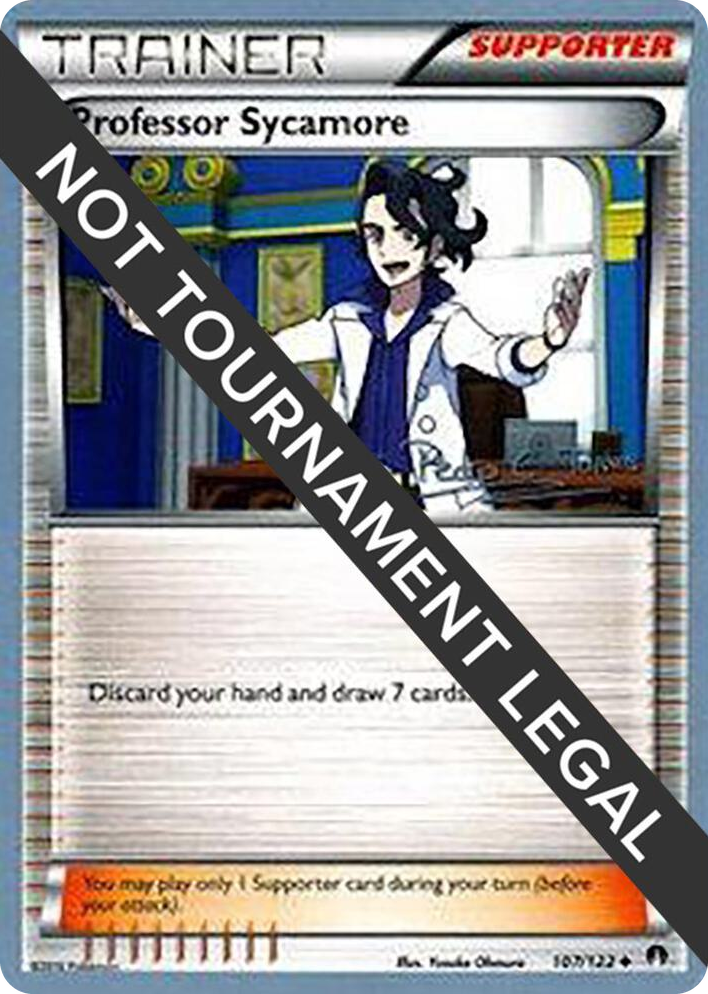 0107 Professor Sycamore - 2018 (Pedro Eugenio Torres) Uncommon World Championship Decks