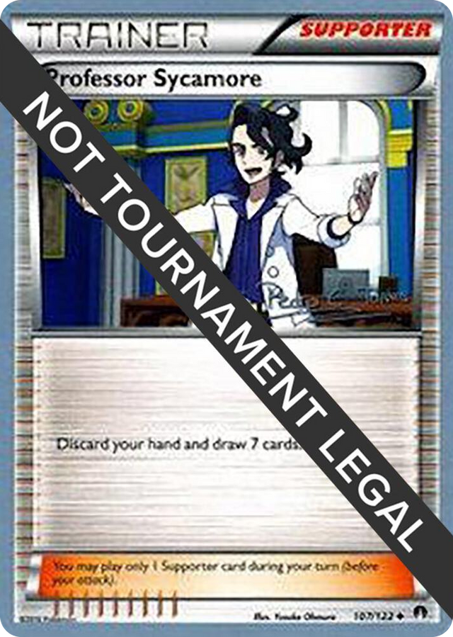 0107 Professor Sycamore - 2018 (Pedro Eugenio Torres) Uncommon World Championship Decks