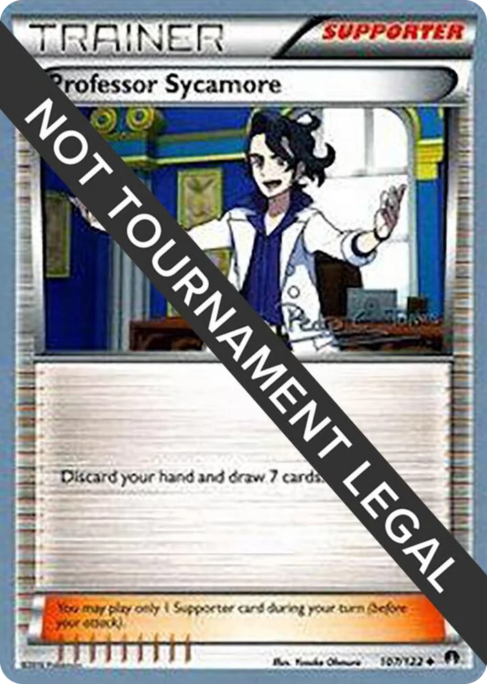 0107 Professor Sycamore - 2018 (Pedro Eugenio Torres) Uncommon World Championship Decks