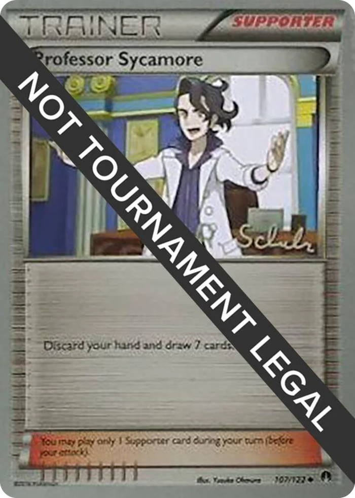 0107 Professor Sycamore - 2018 (Robin Schulz) Uncommon World Championship Decks