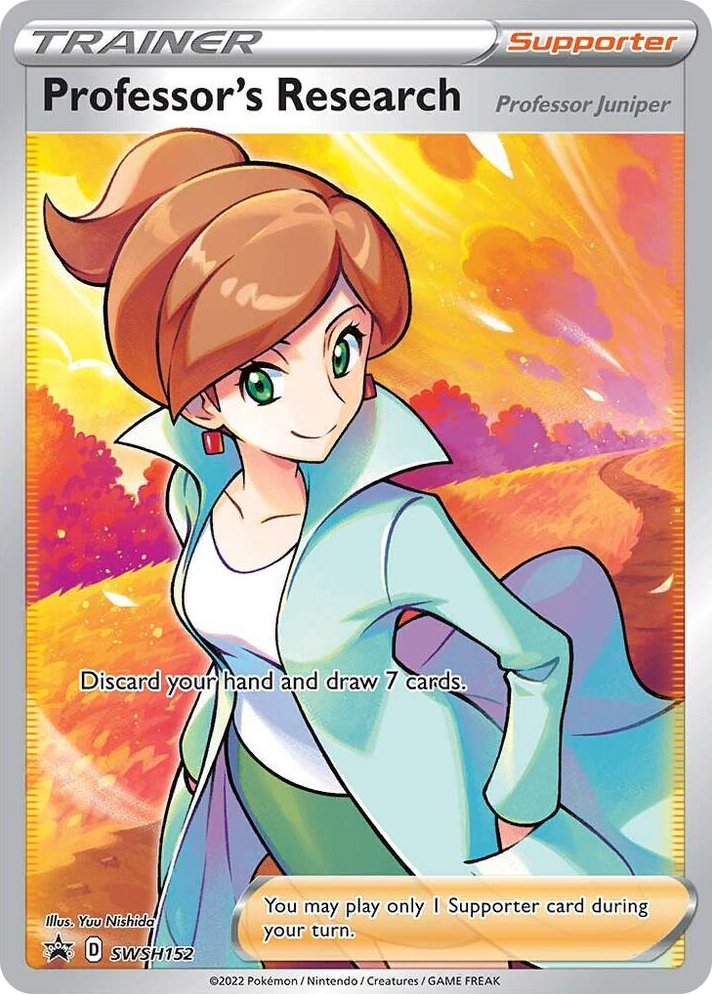 0152 Professor's Research [Professor Juniper] - SWSH152 Promo Sword & Shield Promo Cards