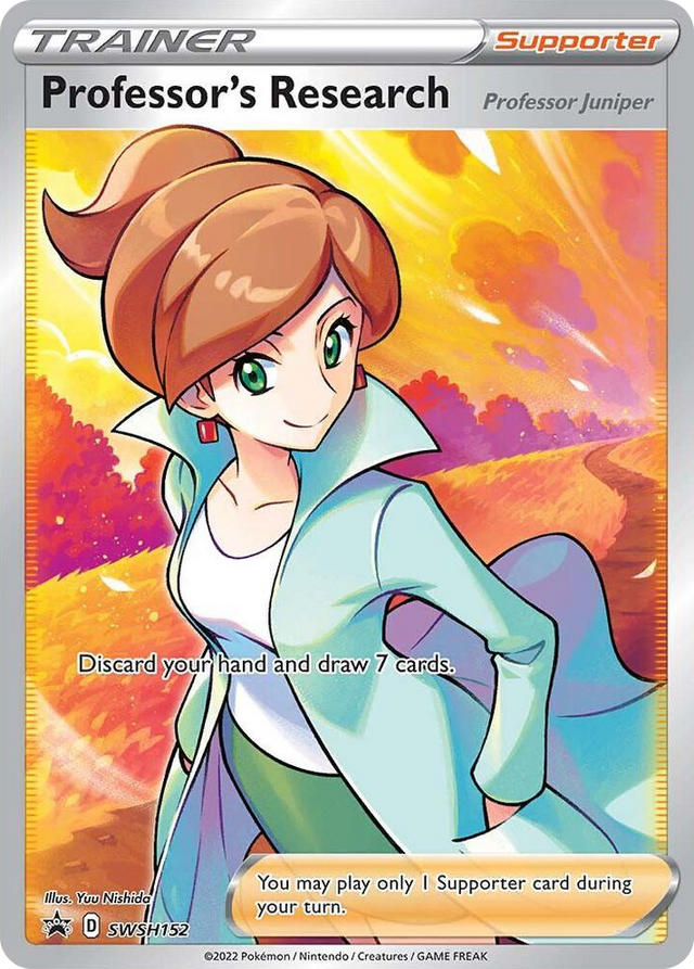 0152 Professor's Research [Professor Juniper] - SWSH152 Promo Sword & Shield Promo Cards