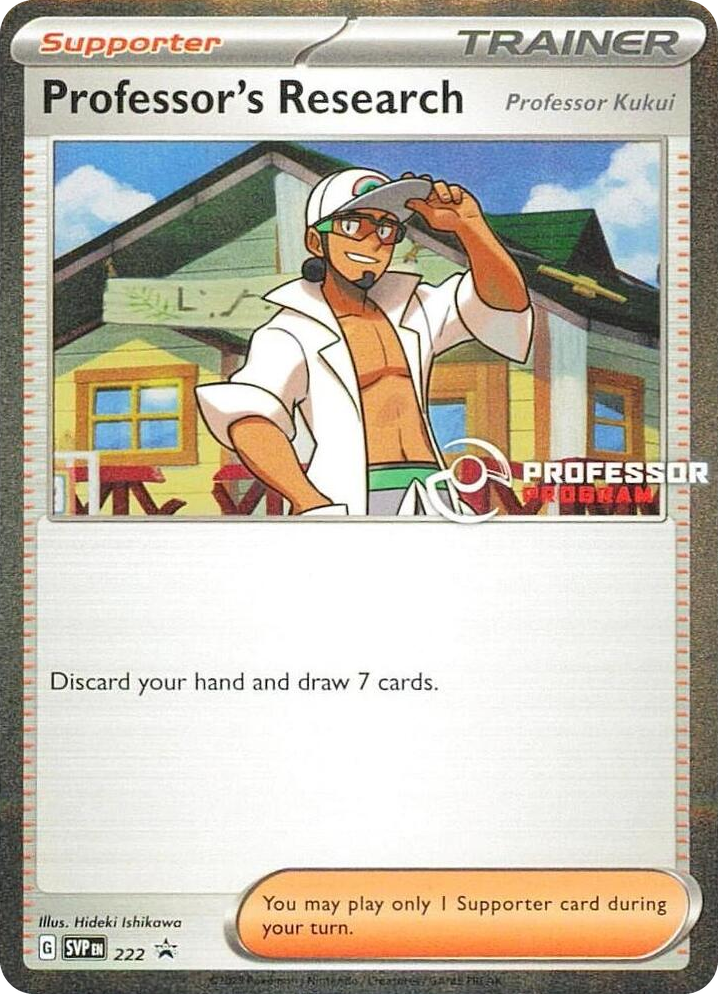 0222 Professor's Research [Professor Kukui] - 222 Promo Professor Program Promos