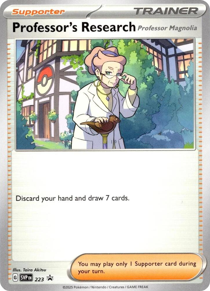 0223 Professor's Research [Professor Magnolia] - 223 Promo Scarlet & Violet Promo Cards