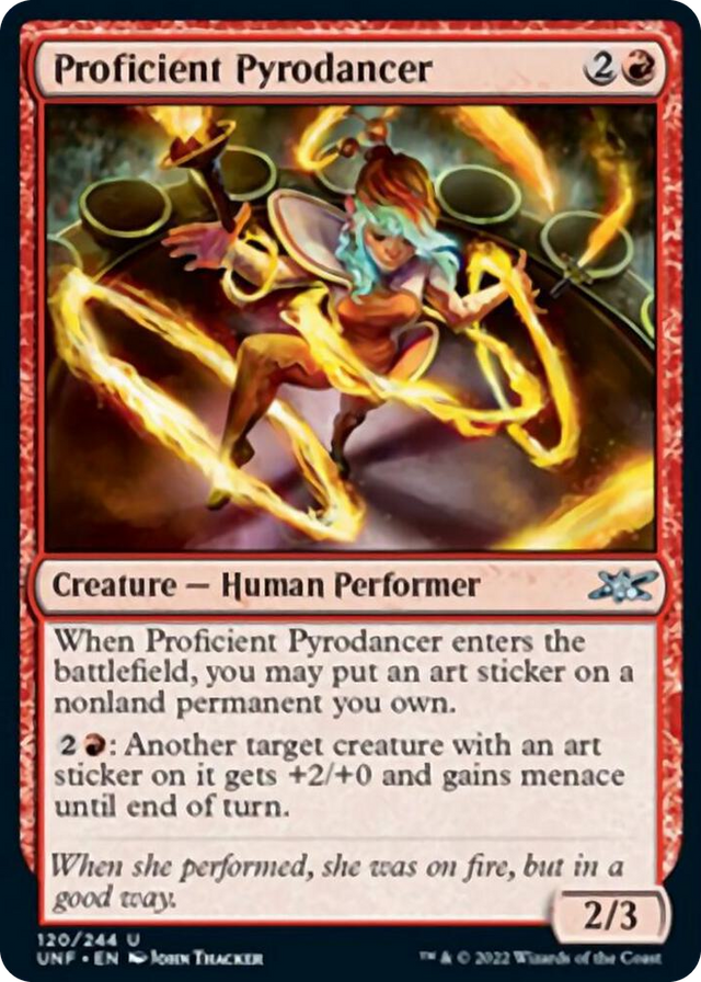 0120 Proficient Pyrodancer U Unfinity