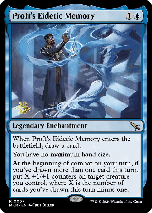 0067 Proft's Eidetic Memory R Prerelease Cards