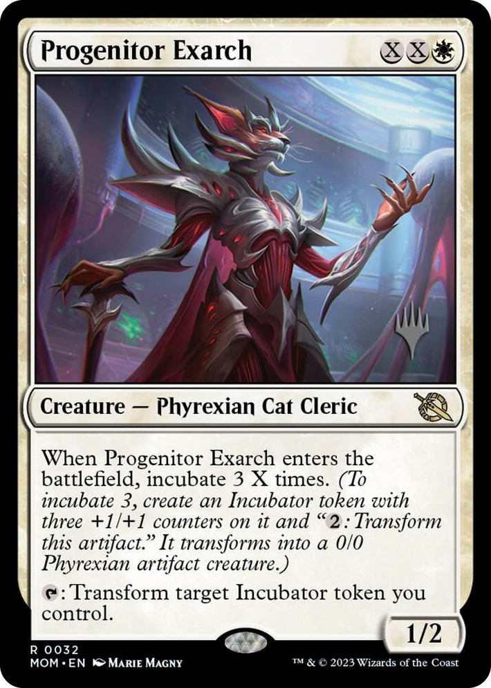 0032 Progenitor Exarch R Promo Pack: March of the Machine
