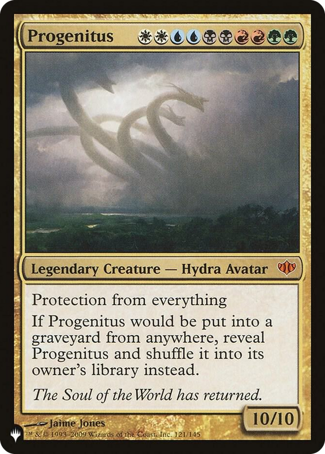 0121 Progenitus M The List Reprints