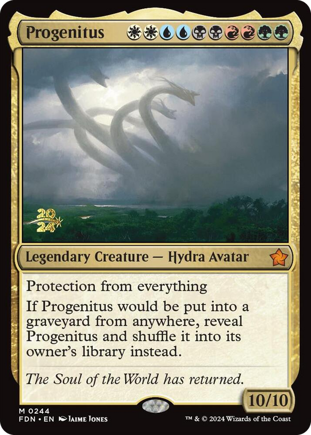 0244 Progenitus M Prerelease Cards