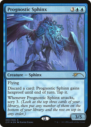 0001 Prognostic Sphinx R Unique and Miscellaneous Promos