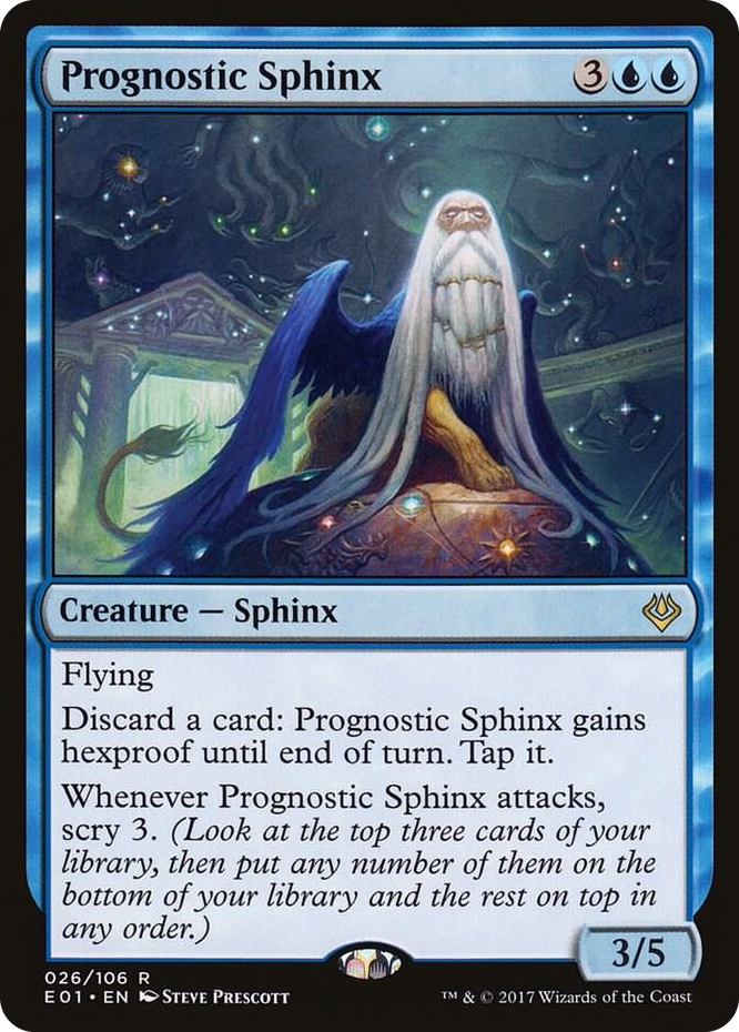 Prognostic Sphinx #26 R - Archenemy: Nicol Bolas Pokemon card